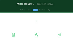 Desktop Screenshot of millertaxlaw.com